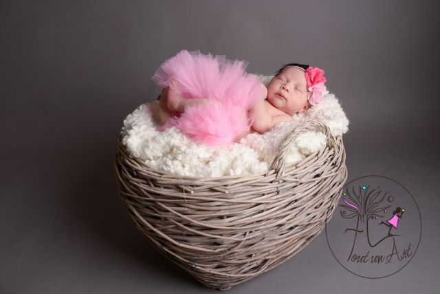Photo-Studio-Noir-et-Blanc-Nouveau-Né-Bruxelles-Brabant-Wallon-4-fille-tutu-panier